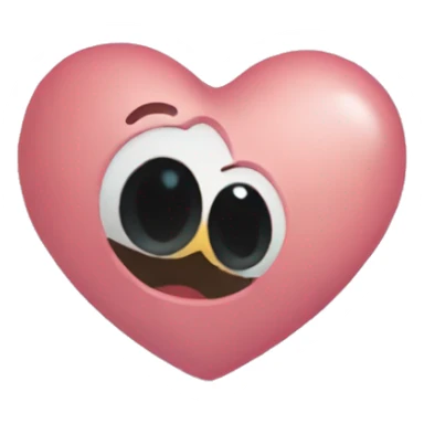 heart that says I love silent voice inside of it sticker