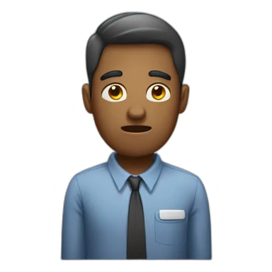 Constipated at work sticker