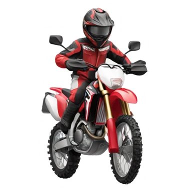 Honda dirtbike sticker