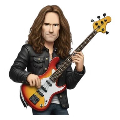 cliff-burton-with-bass sticker