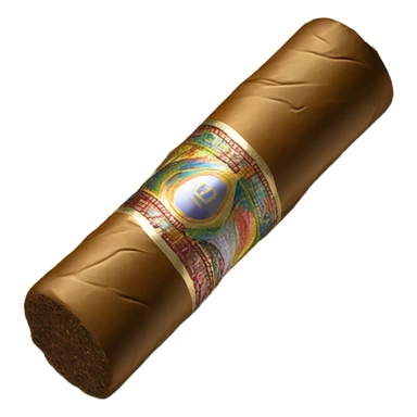 Cigar made outta money  sticker