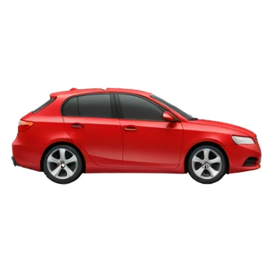 side view of a car diffuser with smoke coming out sticker