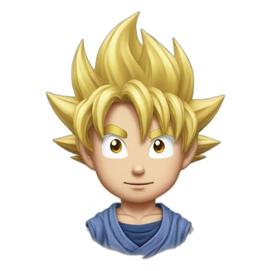 Son goku qui fait OK sticker