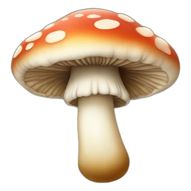 eadible mushroom sticker