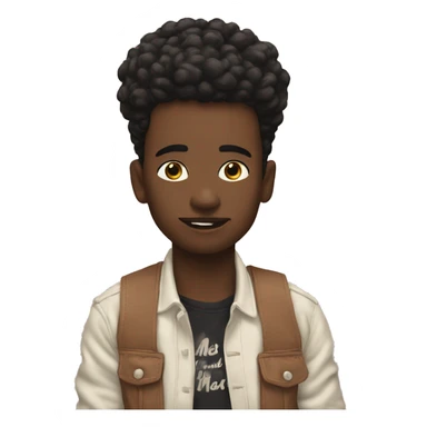 Hit me hard and soft album cover  sticker