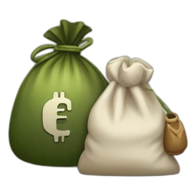 Theif-with-moneybag sticker