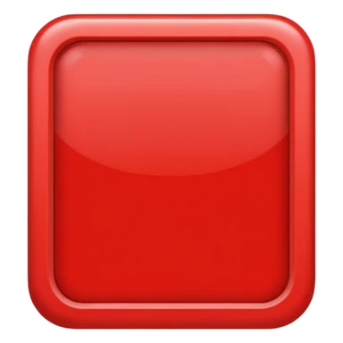 Red rectangle sticker