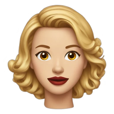 Scarlett johanson sticker