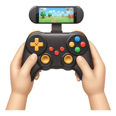 kids gamertap hand  icons 3d  sticker