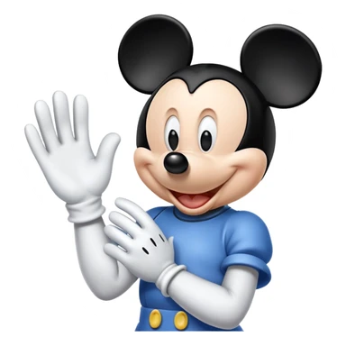 Mickey Mouse Disney character sticker