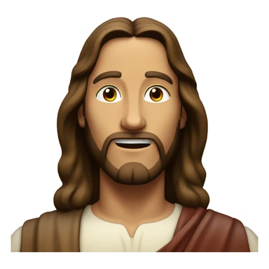 Jesus saying "Wow" sticker