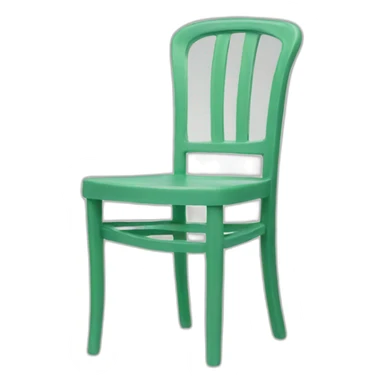 chair plastic sticker