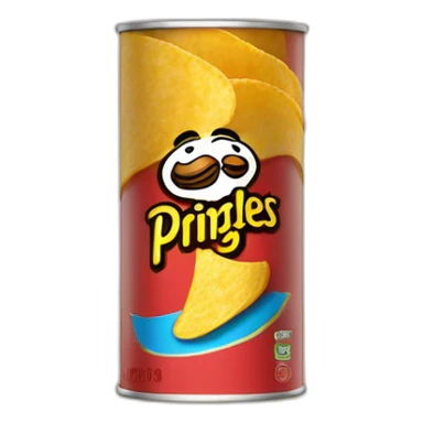 pringles logo magnifique sticker