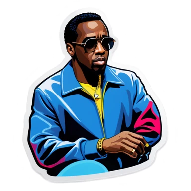 Diddy gay sticker