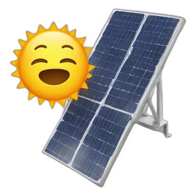 solar energy sticker