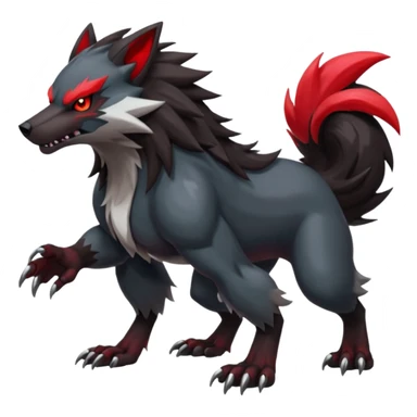 Obstagoon-Zoroark-fusion  sticker