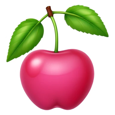 Light Pink cherries sticker