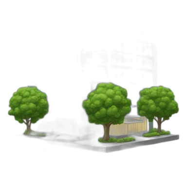 Business building sticker