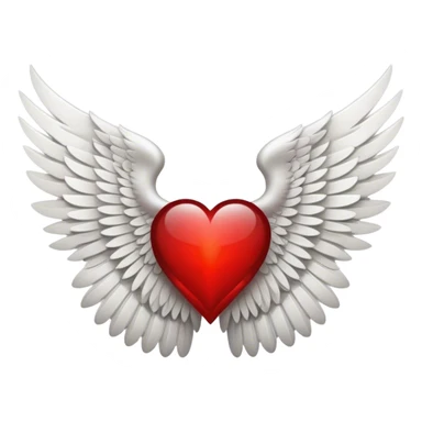 6 wing seraphim red emblem sticker