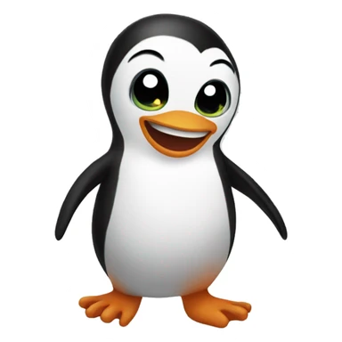 Happy feet sticker