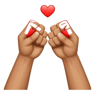 👊🏼+💖
 sticker