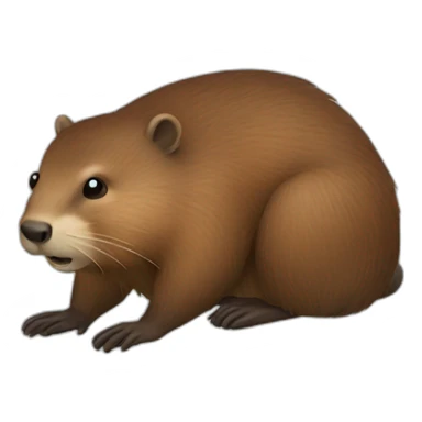 canada beaver sticker