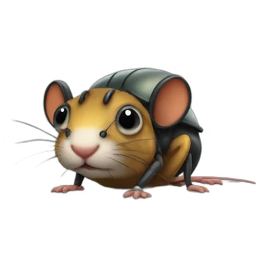 Arthur le bug rat sticker