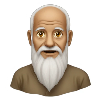 Neeb karori Baba sticker