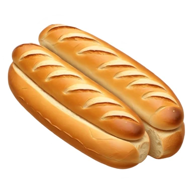 Praying a baguette  sticker