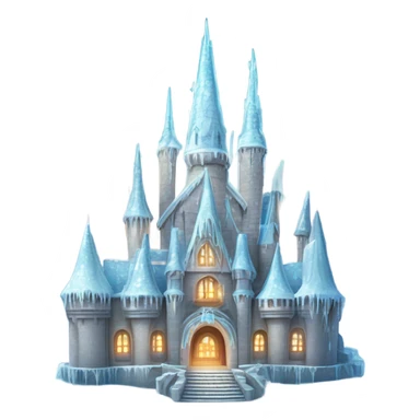 Disney frozen castle sticker