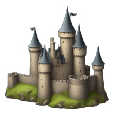 Howarts castle sticker