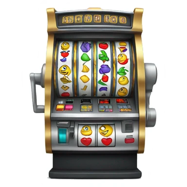 anthropomorphic slot machine  sticker