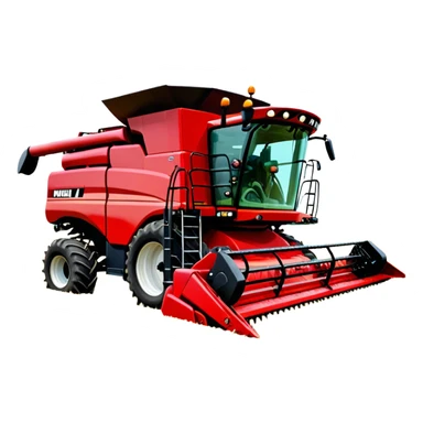 Combine Harvester - Case IH 8250 (Model Year: 2022) (Iconic colour: Red) sticker