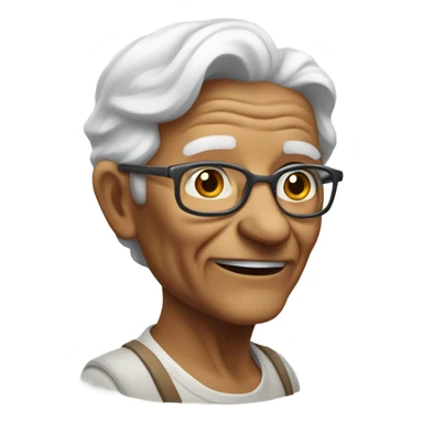 Old people are crazy sticker