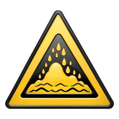 slippery surface sign sticker