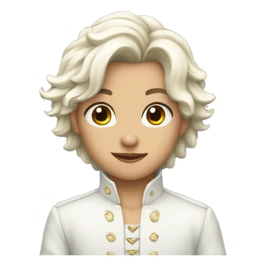 Corazon blanco sticker