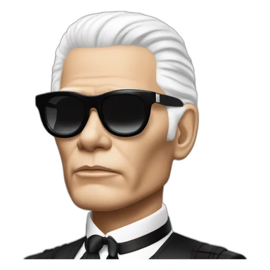 Karl lagerfeld sticker