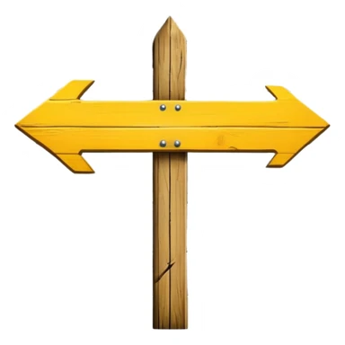 Camino de Santiago road sign with yellow arrow sticker