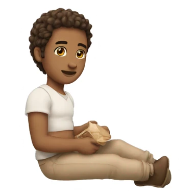 💯 emoji but make it say 2 instead sticker