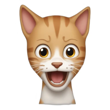 screaming cat as a boy in the movie home alone sticker