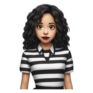 jenna ortega as beetlejuice sticker