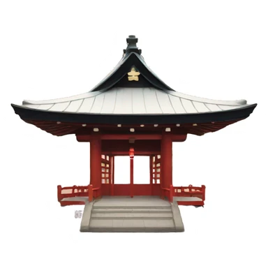 japanese shrine sticker
