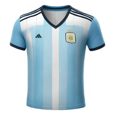 Argentina soccer jersey sticker
