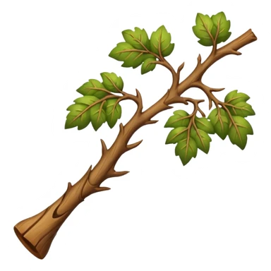 a branch-staff
 sticker