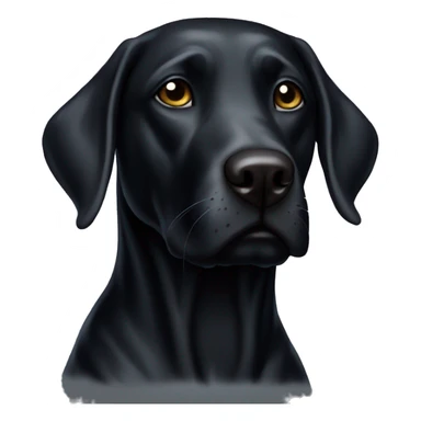 rogue xmen black lab sticker