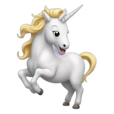 Licorne qui dab sticker