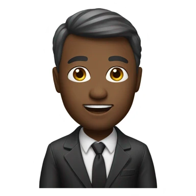 memoji of an interviewer sticker