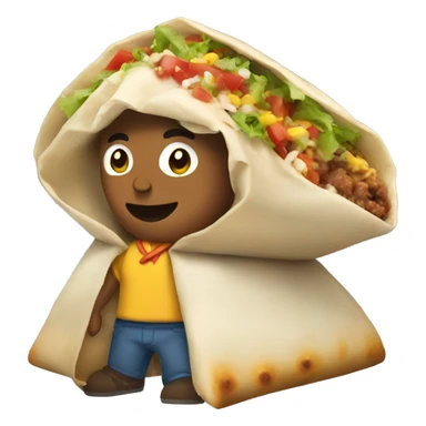 BURRITO KING sticker