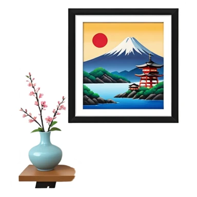 thumbnail picture mac os, painting on wall, japan sticker