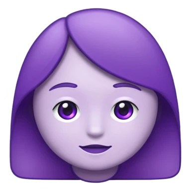 text that spells "me" in a shiny purple font sticker with white outline sticker